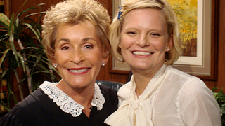 Martha Plimpton Meets Judge Judy